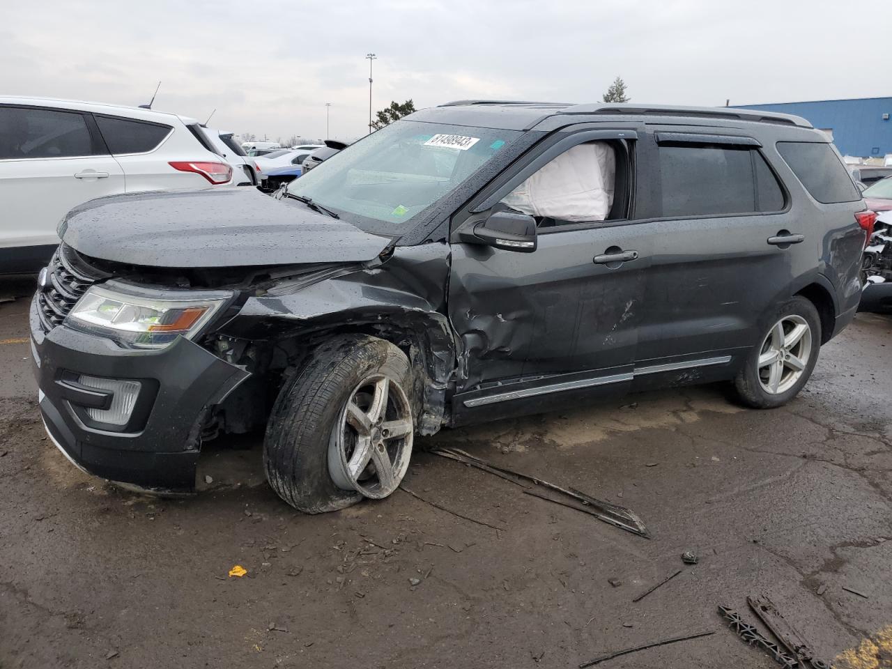 Image 1 of 2017 FORD EXPLORER XLT 2017 with VIN 1FM5K8D87HGD37231