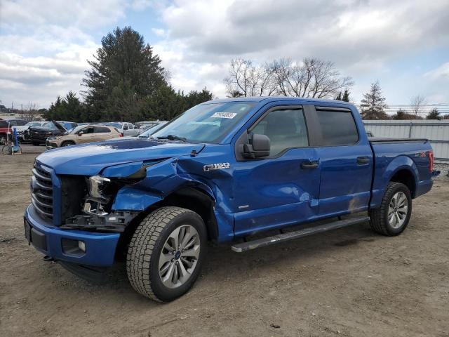 Image 1 of 2017 FORD F150 SUPERCREW 2017 with VIN 1FTEW1EP3HFA21837