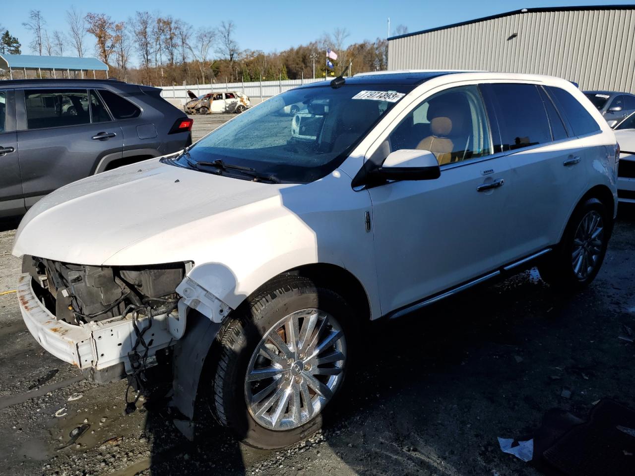 Image 1 of 2011 LINCOLN MKX  2011 with VIN 2LMDJ6JK3BBJ27439