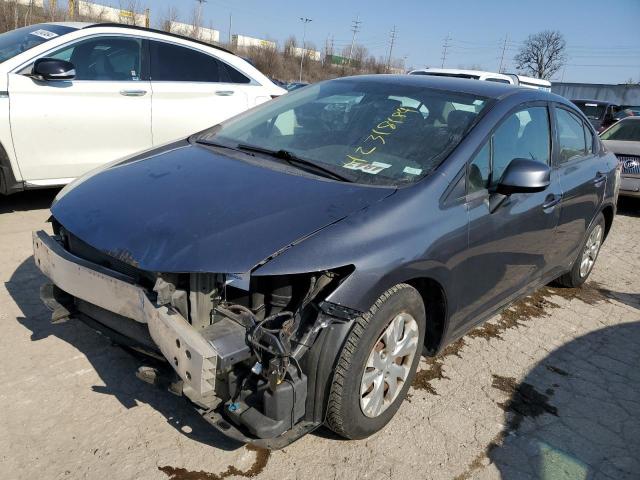 Image 1 of 2012 HONDA CIVIC LX 2012 with VIN 19XFB2F53CE048820