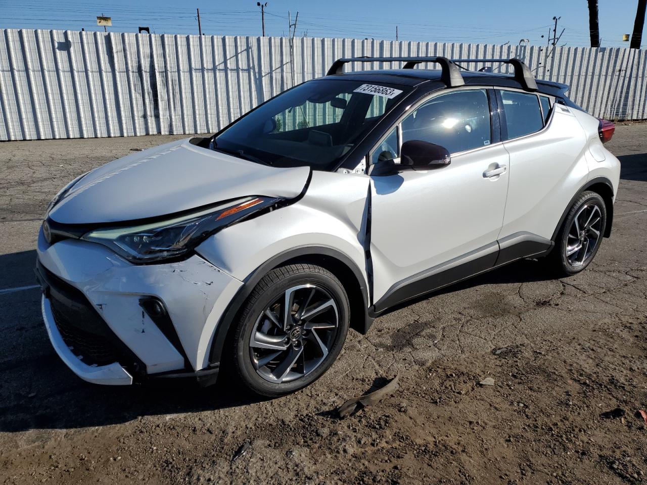Image 1 of 2022 TOYOTA C-HR XLE 2022 with VIN NMTKHMBX6NR144187