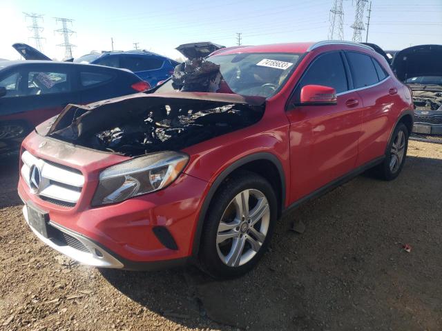 Image 1 of 2015 MERCEDES-BENZ GLA 250 4MATIC 2015 with VIN WDCTG4GB5FJ082554