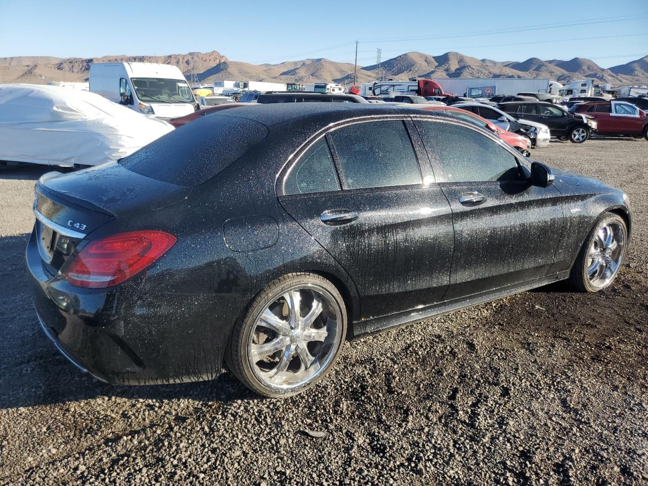 Image 3 of 2017 MERCEDES-BENZ C 43 4MATIC AMG 2017 with VIN 55SWF6EB5HU196020