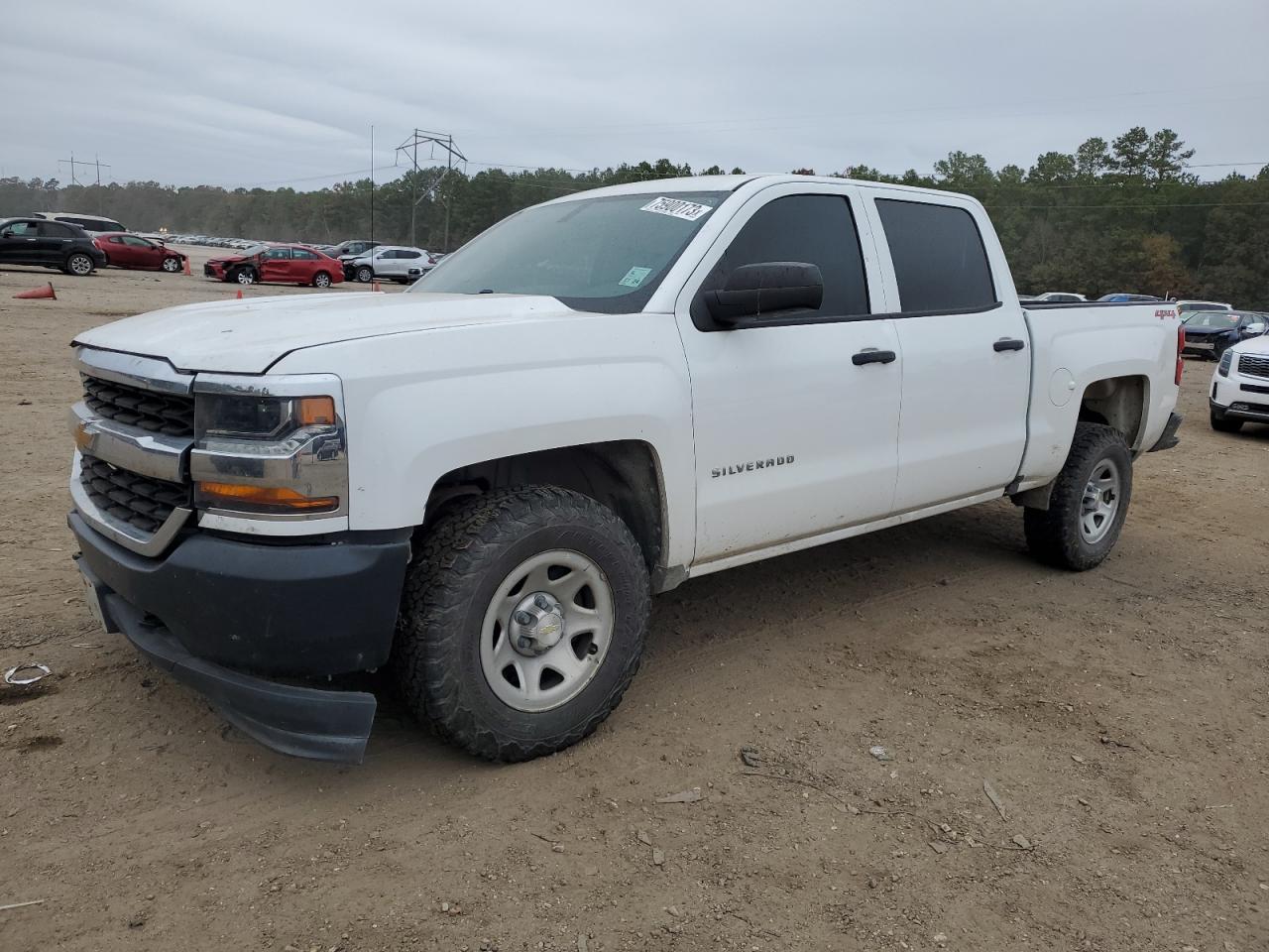Image 1 of 2018 CHEVROLET SILVERADO K1500 2018 with VIN 3GCUKNEC8JG408562