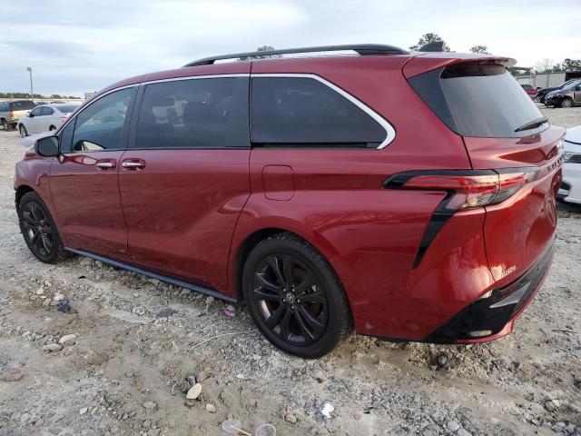 Image 2 of 2022 TOYOTA SIENNA XSE 2022 with VIN 5TDXRKEC1NS133485