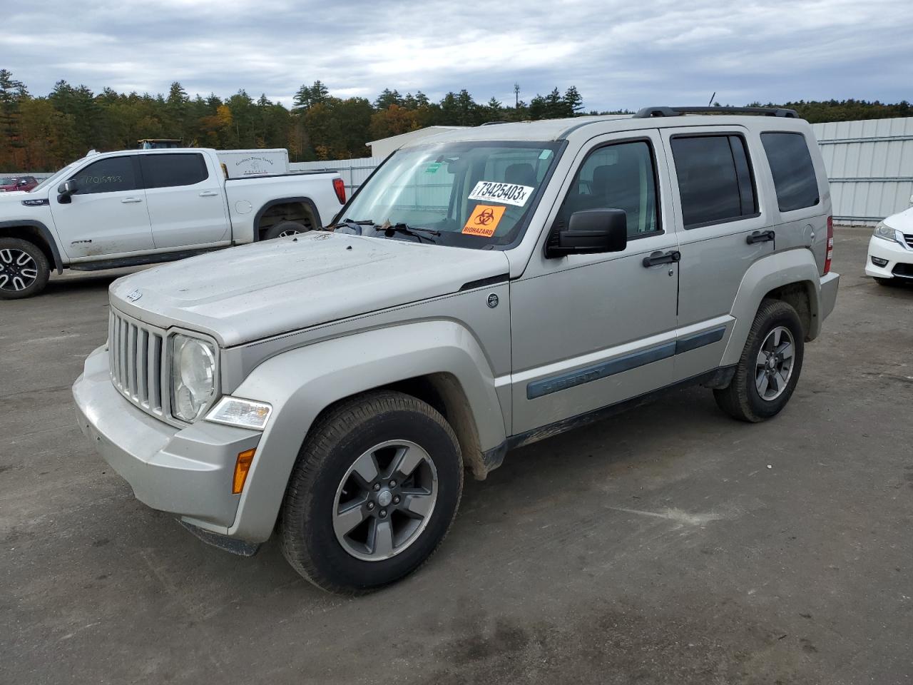 Obraz 1 z 2008 JEEP LIBERTY SPORT 2008 z VIN 1J8GN28K58W244584