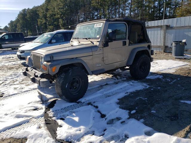 Image 1 of 2006 JEEP WRANGLER / TJ SPORT 2006 with VIN 1J4FA49S76P764666