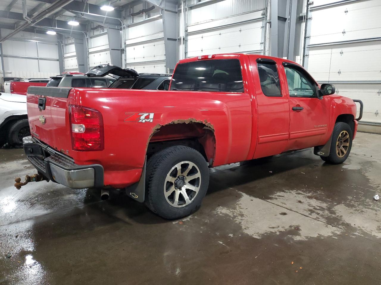 Obraz 3 z 2010 CHEVROLET SILVERADO K1500 LT 2010 z VIN 1GCSKSE34AZ108524