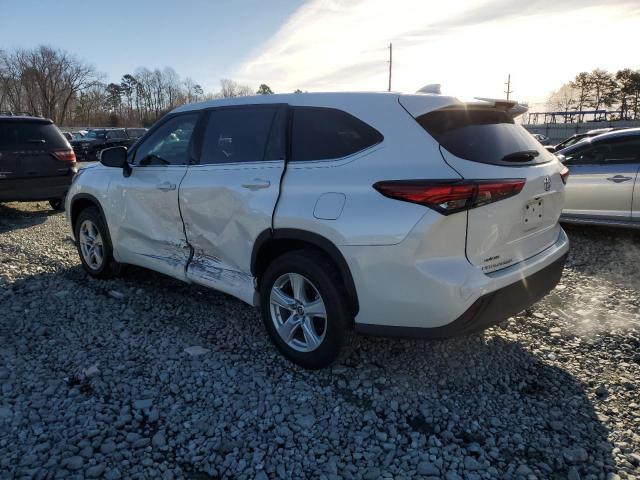 Изображение 2 2020 TOYOTA HIGHLANDER L 2020 с VIN 5TDCZRAH7LS020257