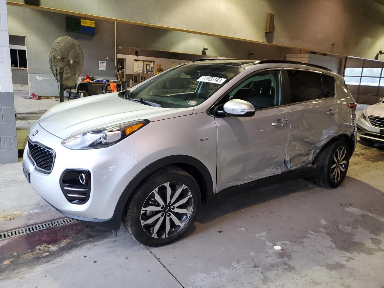 Изображение 1 2018 KIA SPORTAGE EX 2018 с VIN KNDPNCAC2J7398329