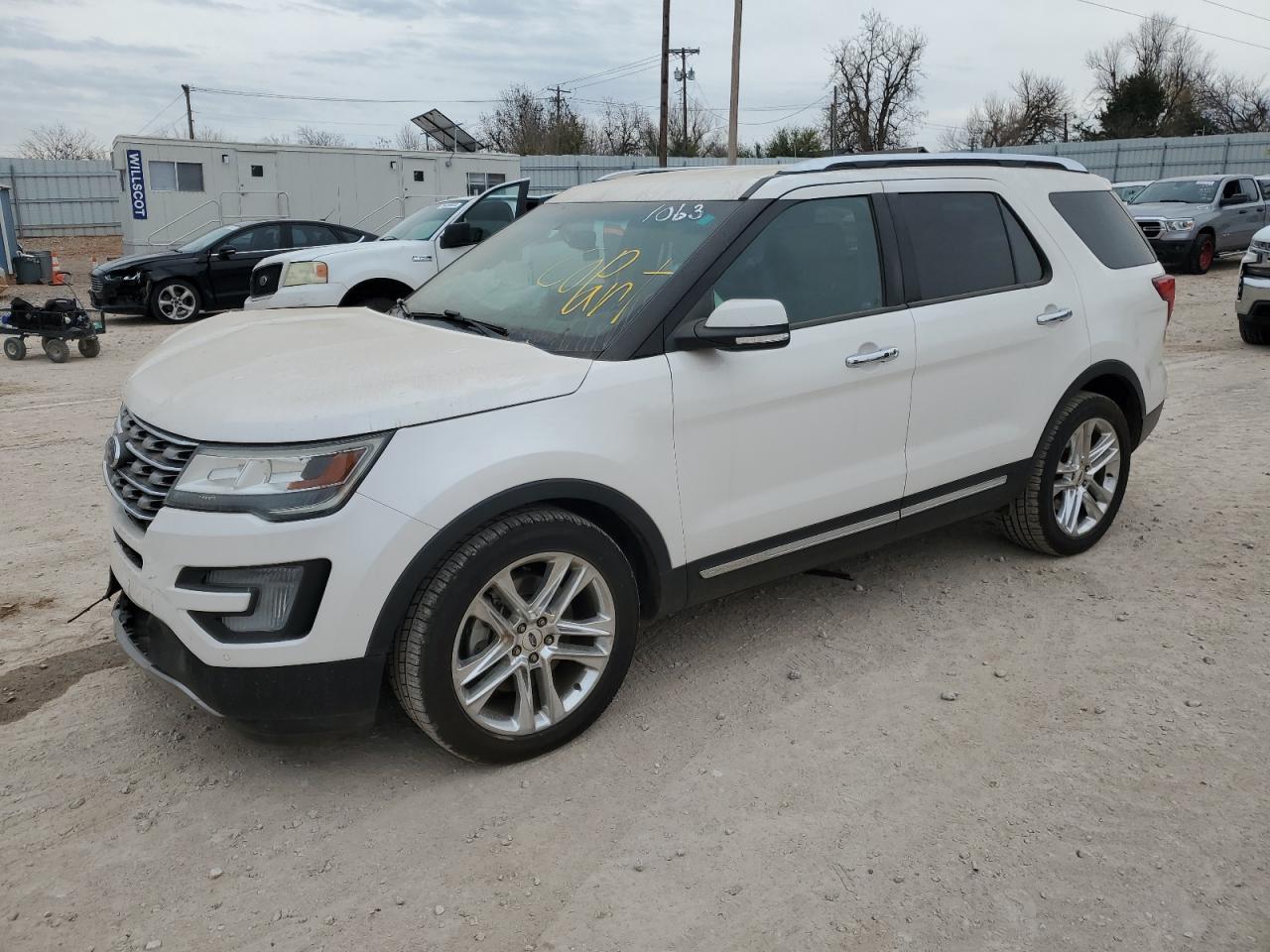 Image 1 of 2017 FORD EXPLORER LIMITED 2017 with VIN 1FM5K7F87HGB21063