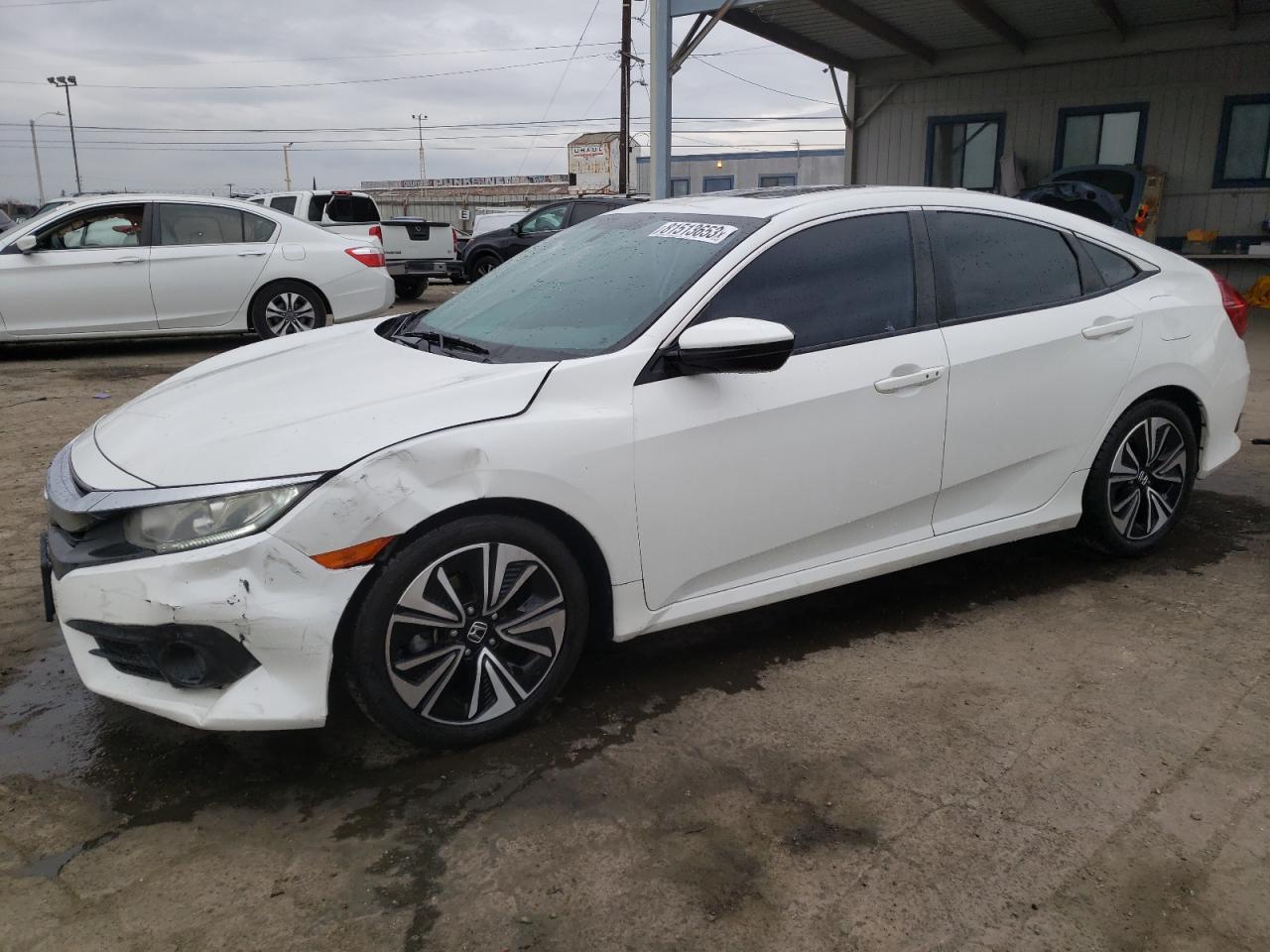 Image 1 of 2016 HONDA CIVIC EX 2016 with VIN 2HGFC1F38GH635497