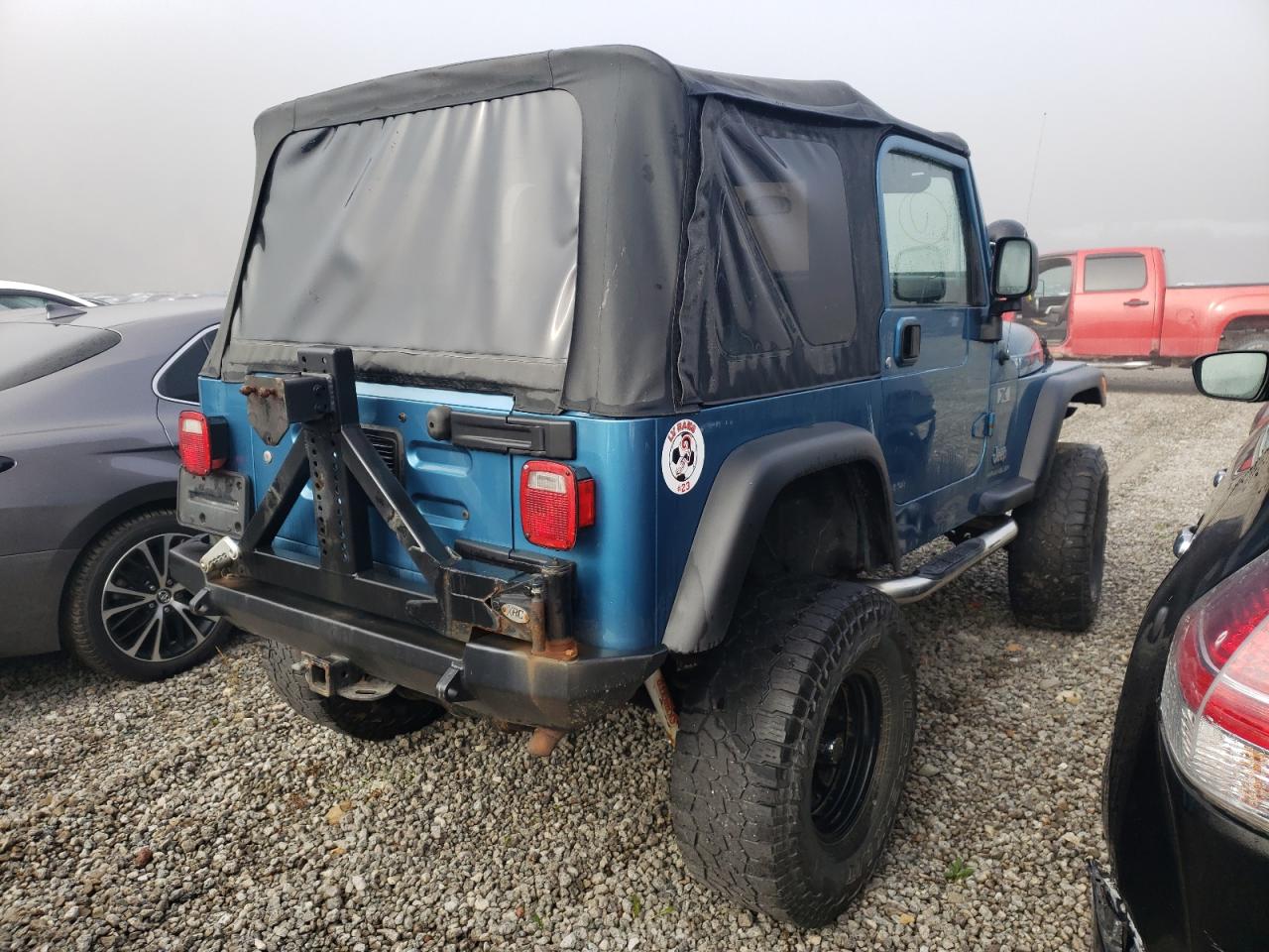 Obraz 3 z 2006 JEEP WRANGLER X 2006 z VIN 1J4FA39S26P728619