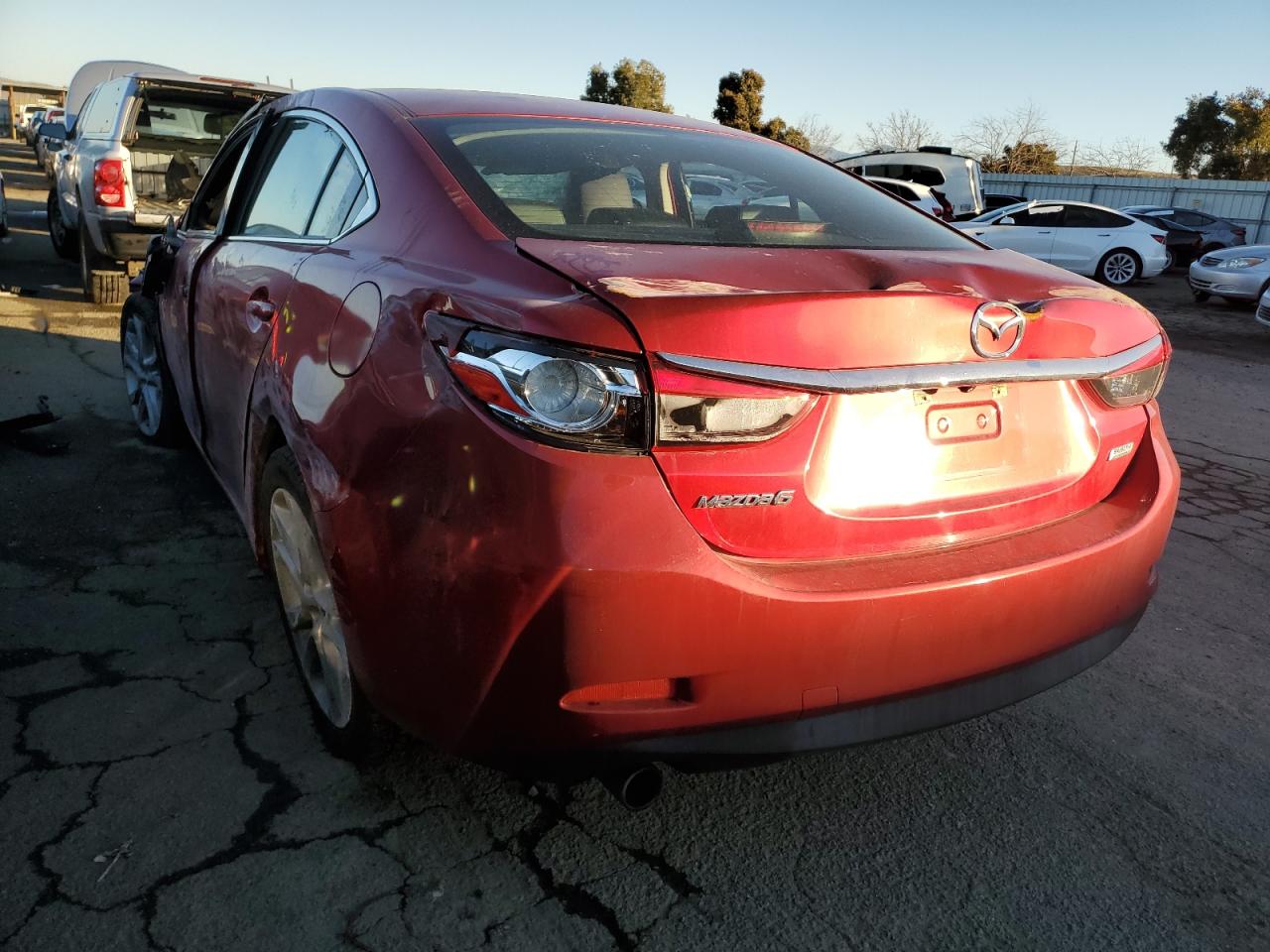 Image 2 of 2014 MAZDA 6 TOURING 2014 with VIN JM1GJ1V61E1140767