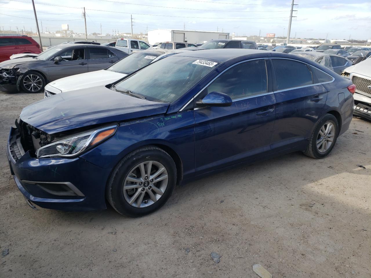 Изображение 1 2017 HYUNDAI SONATA SE 2017 с VIN 5NPE24AF2HH554438