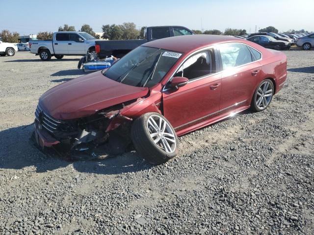 Image 1 of 2017 VOLKSWAGEN PASSAT R-LINE 2017 with VIN 1VWDT7A36HC043419