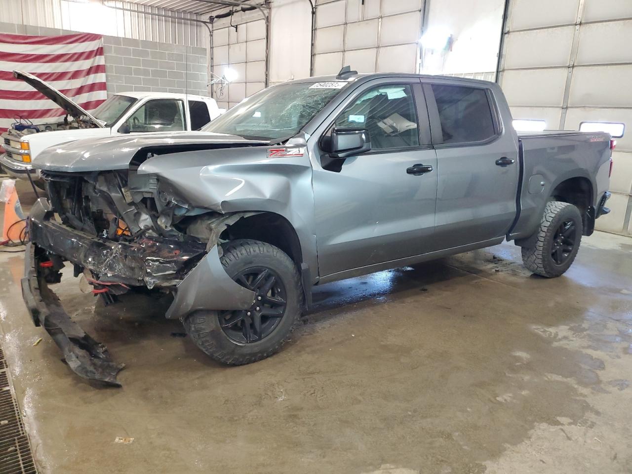 Image 1 of 2021 CHEVROLET SILVERADO K1500 LT TRAIL BOSS 2021 with VIN 3GCPYFED2MG165958