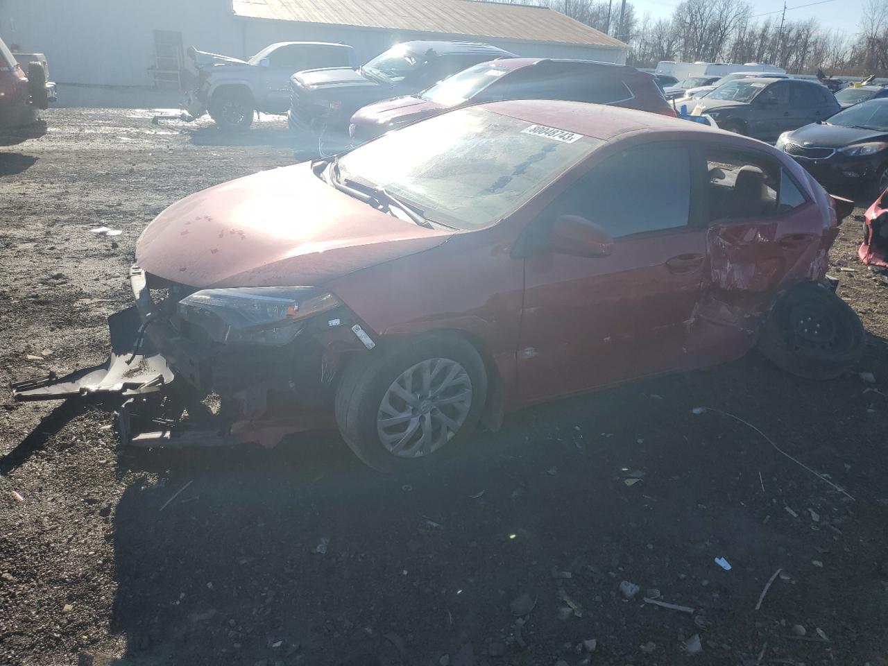 Изображение 1 2019 TOYOTA COROLLA L 2019 с VIN 2T1BURHE1KC166909