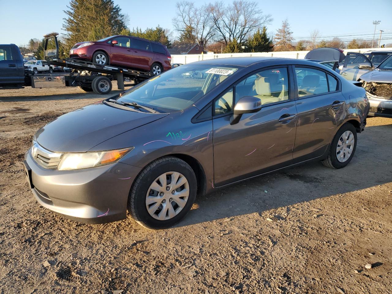 2012 HONDA CIVIC LX 2012 image