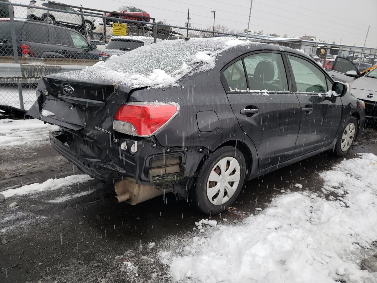 Image 3 of 2012 SUBARU IMPREZA  2012 with VIN JF1GJAA66CH012914