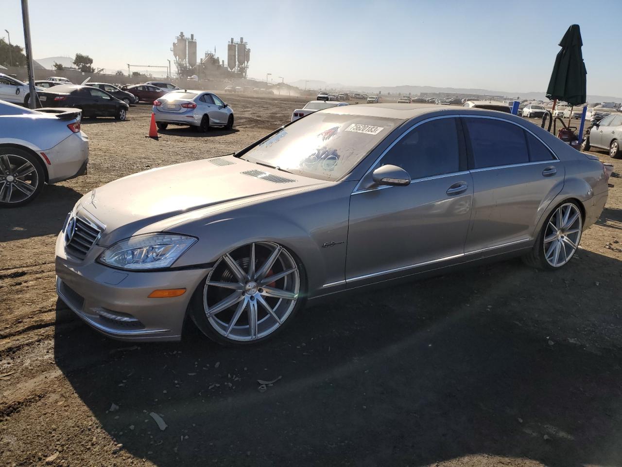 Image 1 of 2007 MERCEDES-BENZ S 550 2007 with VIN WDDNG71X37A035762