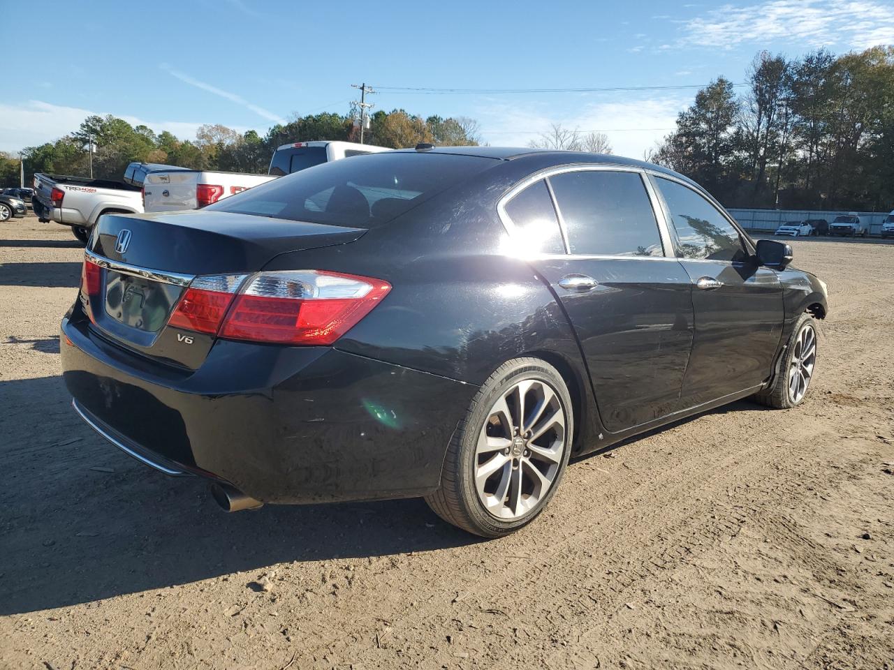 Image 3 of 2014 HONDA ACCORD EXL 2014 with VIN 1HGCR3F89EA043742