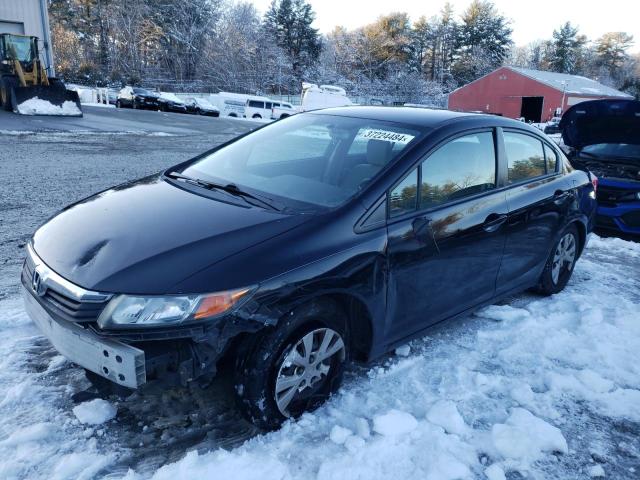 Image 1 of 2012 HONDA CIVIC LX 2012 with VIN 19XFB2F53CE313722