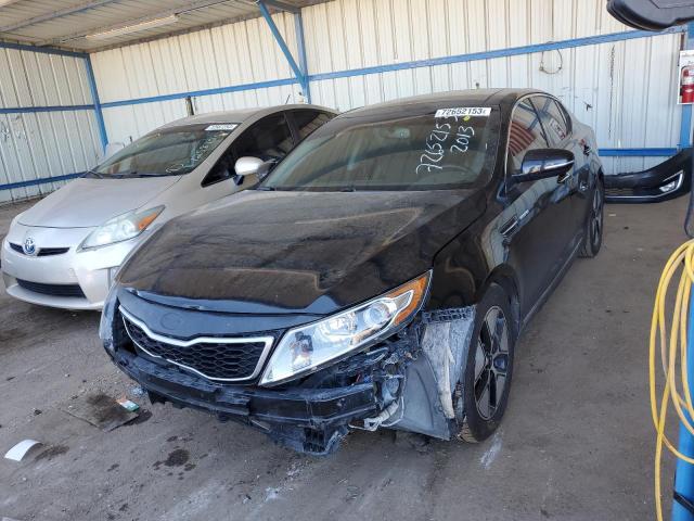 Image 1 of 2013 KIA OPTIMA HYBRID 2013 with VIN KNAGM4ADXD5049983