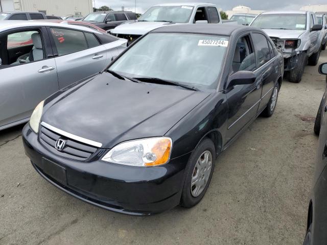 Image 1 of 2001 HONDA CIVIC DX 2001 with VIN 2HGES16231H566893