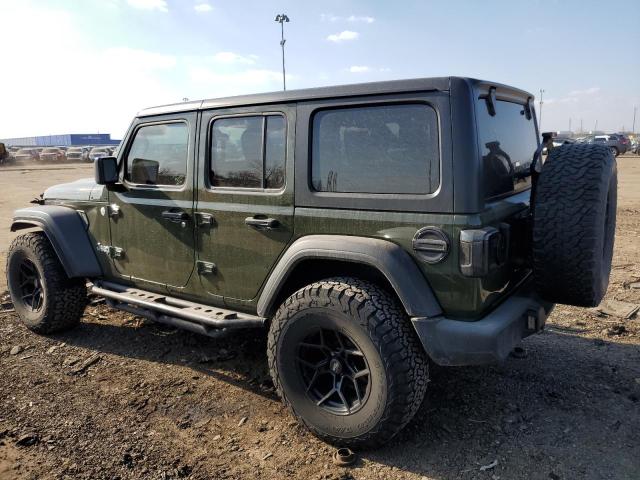 Image 2 of 2021 JEEP WRANGLER UNLIMITED SPORT 2021 with VIN 1C4HJXDG4MW518017