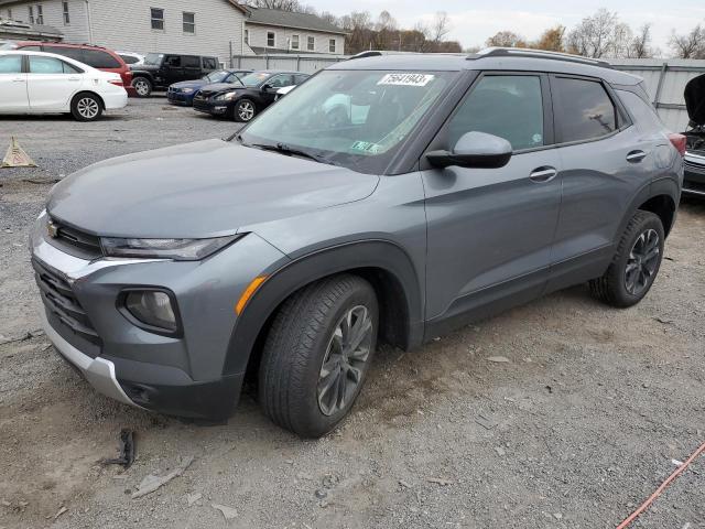 Image 1 of 2021 CHEVROLET TRAILBLAZER LT 2021 with VIN KL79MRSL9MB076301