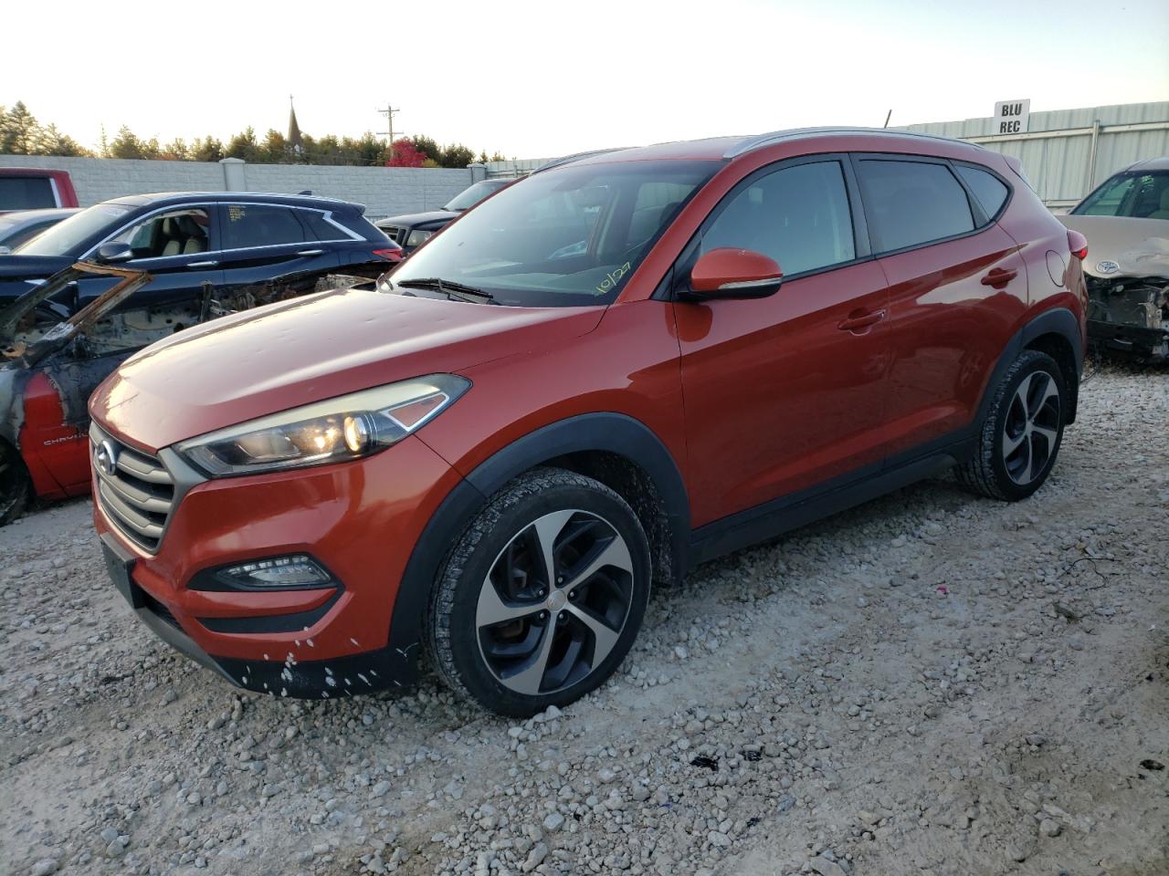 Obraz 1 z 2016 HYUNDAI TUCSON LIMITED 2016 z VIN KM8J3CA22GU074595
