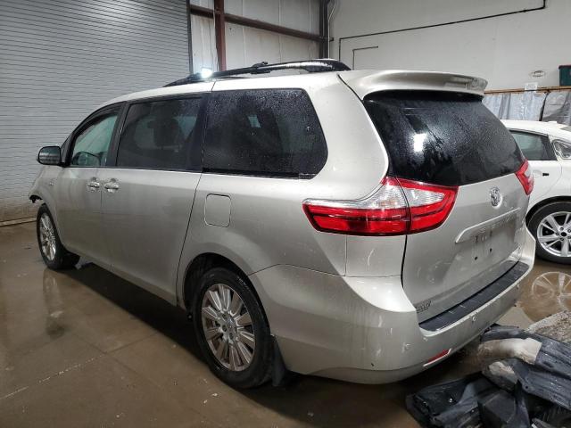 Image 2 of 2017 TOYOTA SIENNA XLE 2017 with VIN 5TDDZ3DC6HS151947