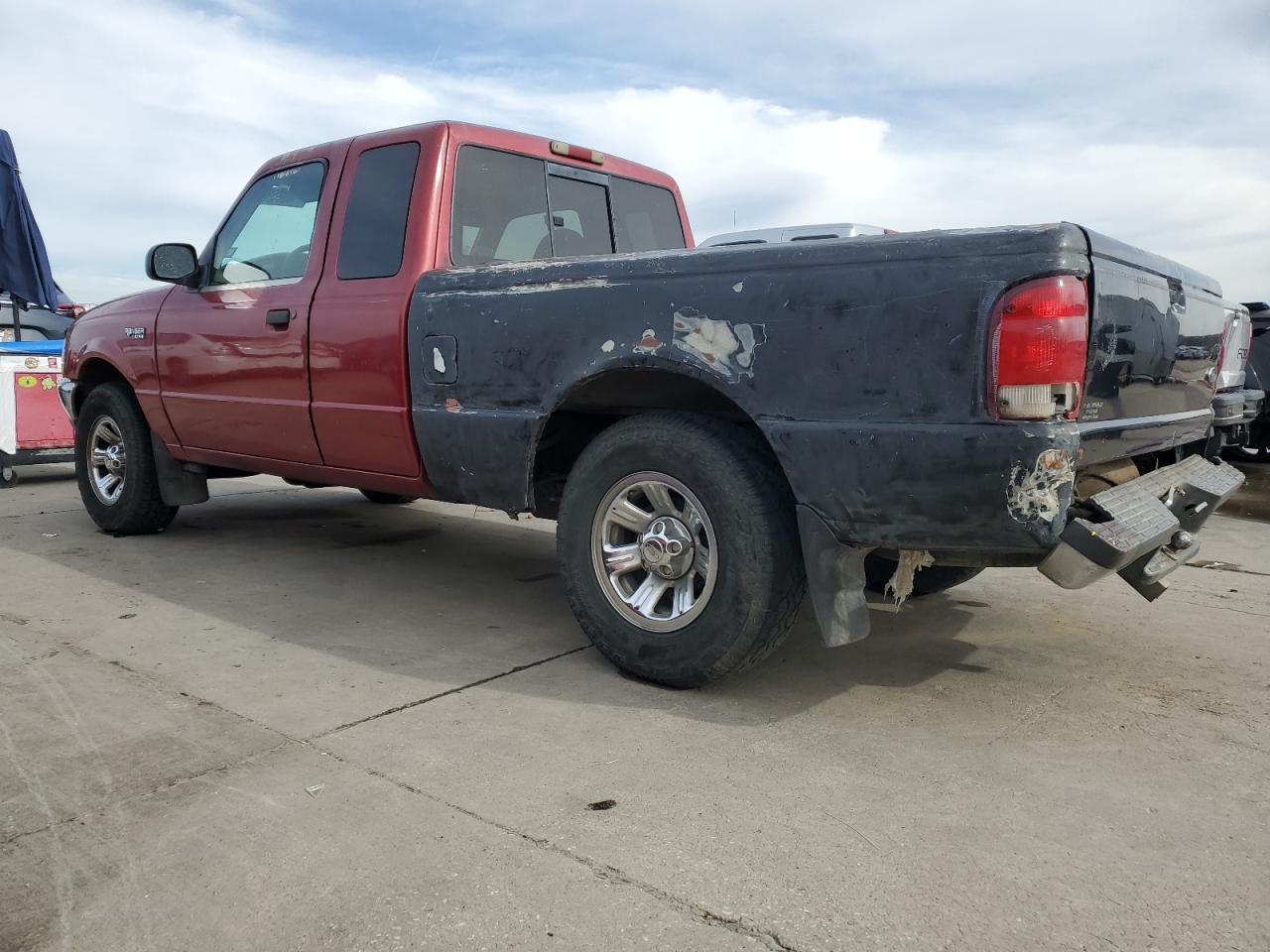Image 2 of 2000 FORD RANGER SUPER CAB 2000 with VIN 1FTYR14V1YPA46797