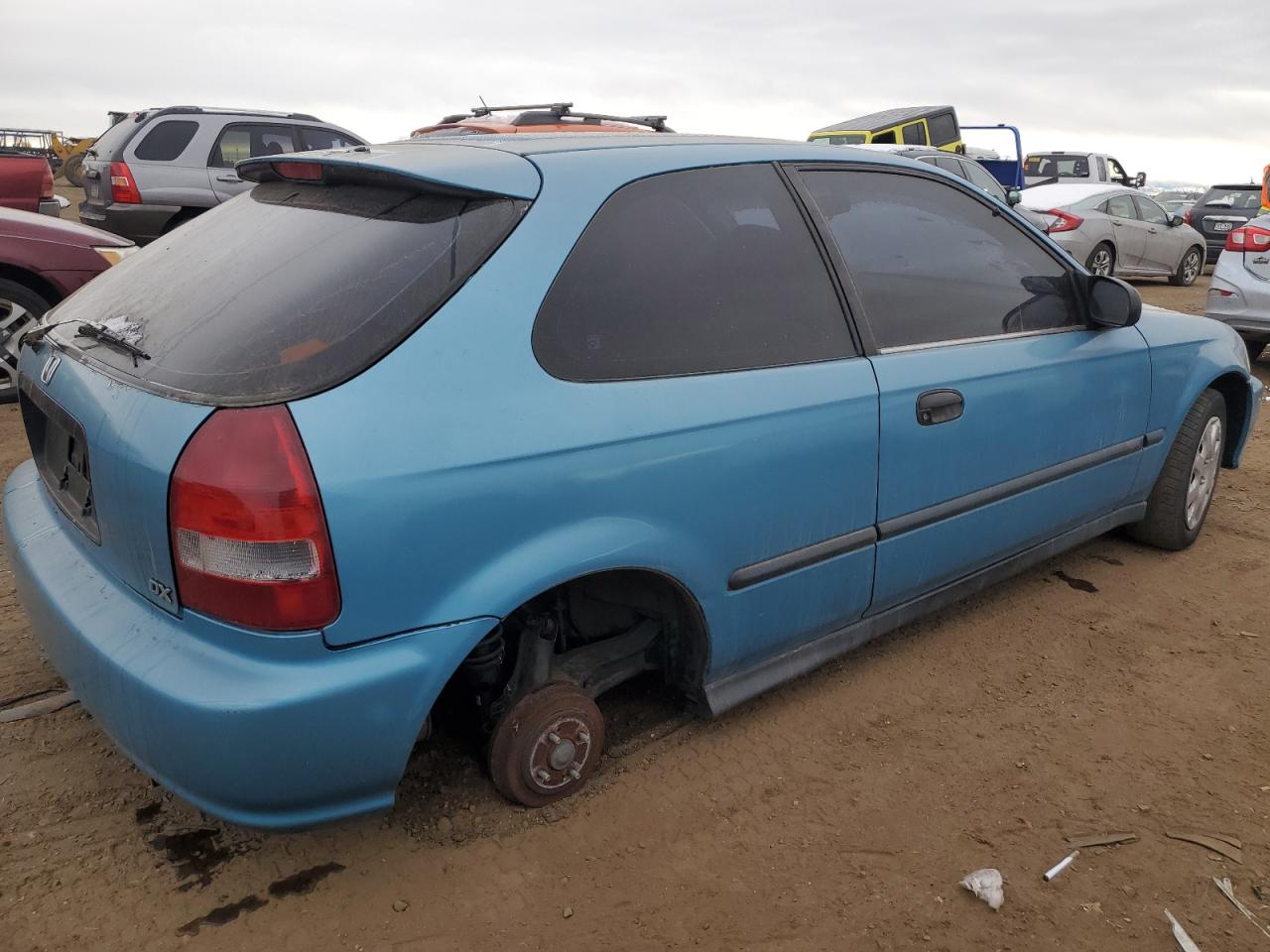 Obraz 3 z 1999 HONDA CIVIC DX 1999 z VIN 2HGEJ6340XH101955