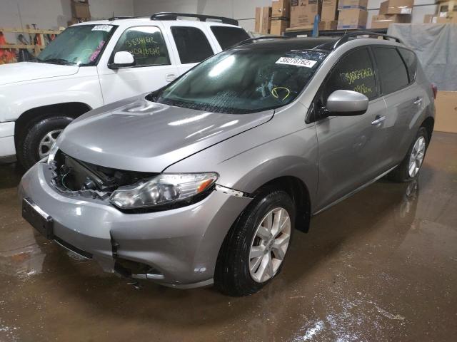 Изображение 2 2012 NISSAN MURANO S 2012 с VIN JN8AZ1MU7CW114807