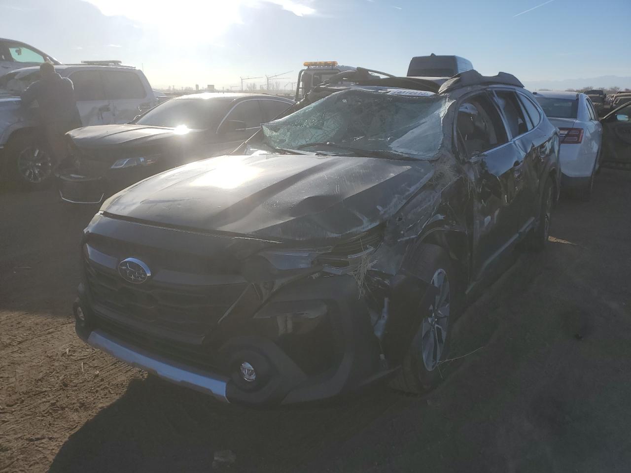 Image 1 of 2023 SUBARU OUTBACK LIMITED 2023 with VIN 4S4BTANC9P3210237
