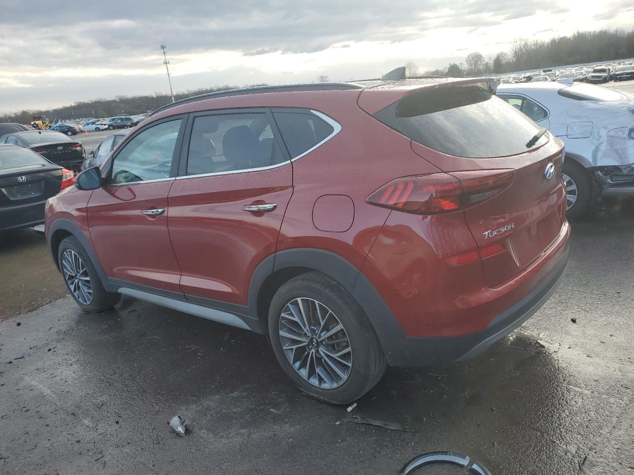 Image 2 of 2021 HYUNDAI TUCSON LIMITED 2021 with VIN KM8J3CAL6MU381577