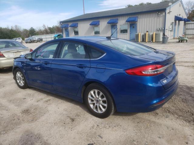 Изображение 2 2017 FORD FUSION S 2017 с VIN 3FA6P0G7XHR184809