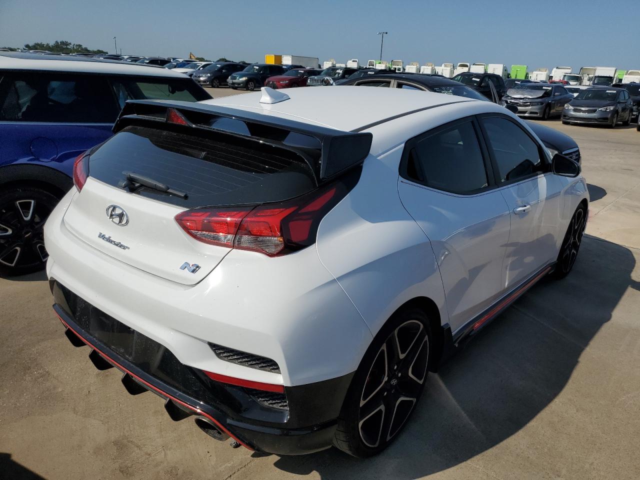 Image 3 of 2022 HYUNDAI VELOSTER N  2022 with VIN KMHT36AH0NU011295
