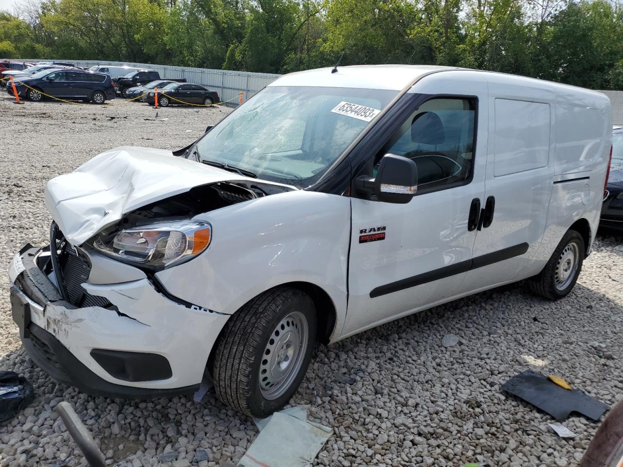 Image 1 of 2022 RAM PROMASTER CITY TRADESMAN 2022 with VIN ZFBHRFAB5N6Y22229