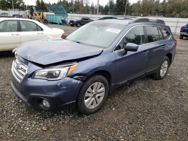 Image 1 of 2017 SUBARU OUTBACK 2.5I PREMIUM 2017 with VIN 4S4BSACC1H3299101