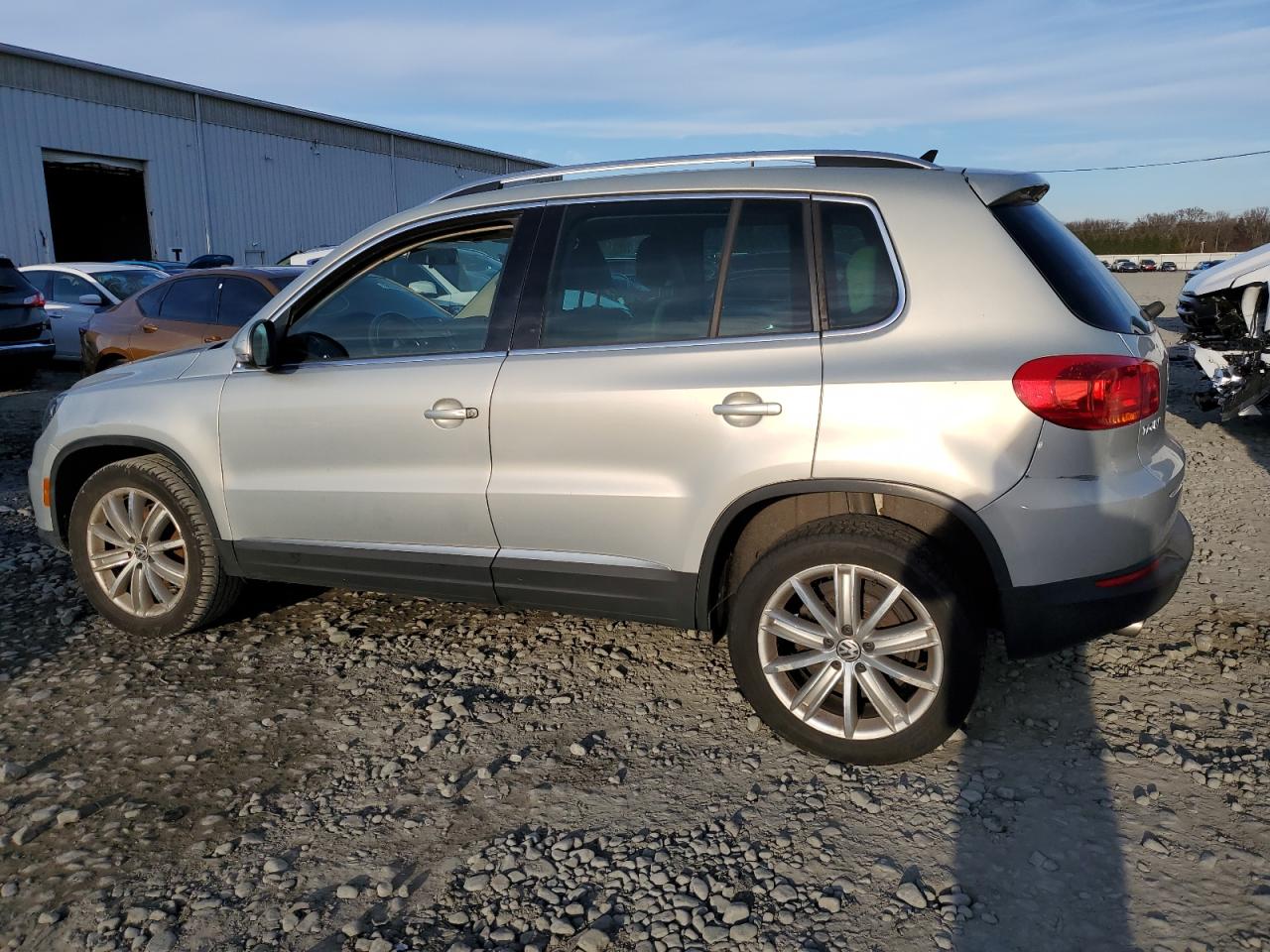 Image 2 of 2015 VOLKSWAGEN TIGUAN S 2015 with VIN WVGAV7AX1FW592021