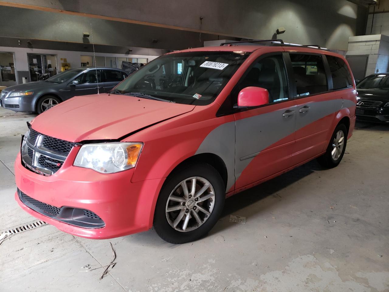 Image 1 of 2014 DODGE GRAND CARAVAN SXT 2014 with VIN 2C4RDGCG8ER232971