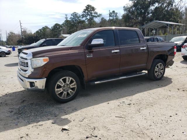 Image 1 of 2014 TOYOTA TUNDRA CREWMAX PLATINUM 2014 with VIN 5TFGY5F15EX168980