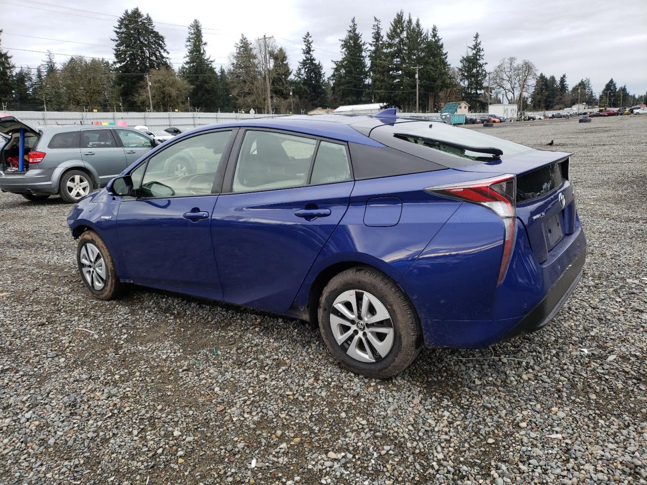 Image 2 of 2017 TOYOTA PRIUS  2017 with VIN JTDKARFU6H3537129