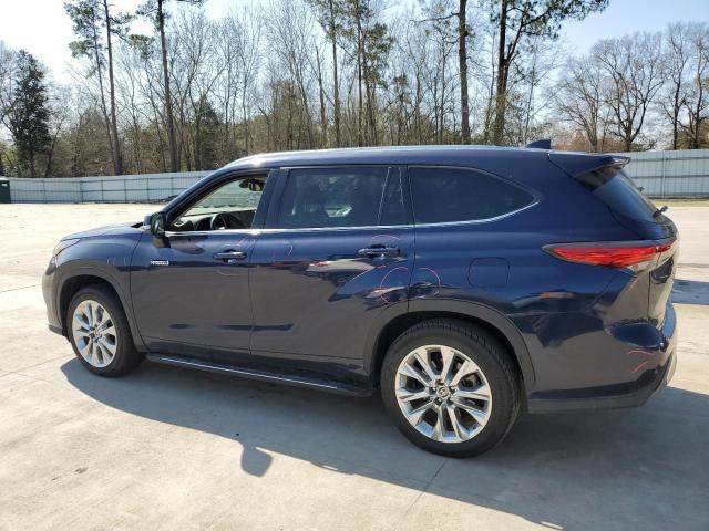 Изображение 2 2021 TOYOTA HIGHLANDER HYBRID LIMITED 2021 с VIN 5TDYARAH5MS504880