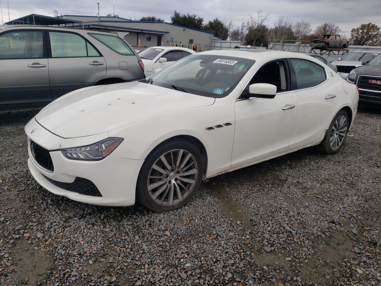 Image 1 of 2015 MASERATI GHIBLI S 2015 with VIN ZAM57RTA5F1146466