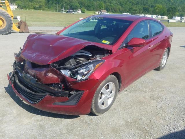 Изображение 1 2014 HYUNDAI ELANTRA SE 2014 с VIN 5NPDH4AEXEH538825