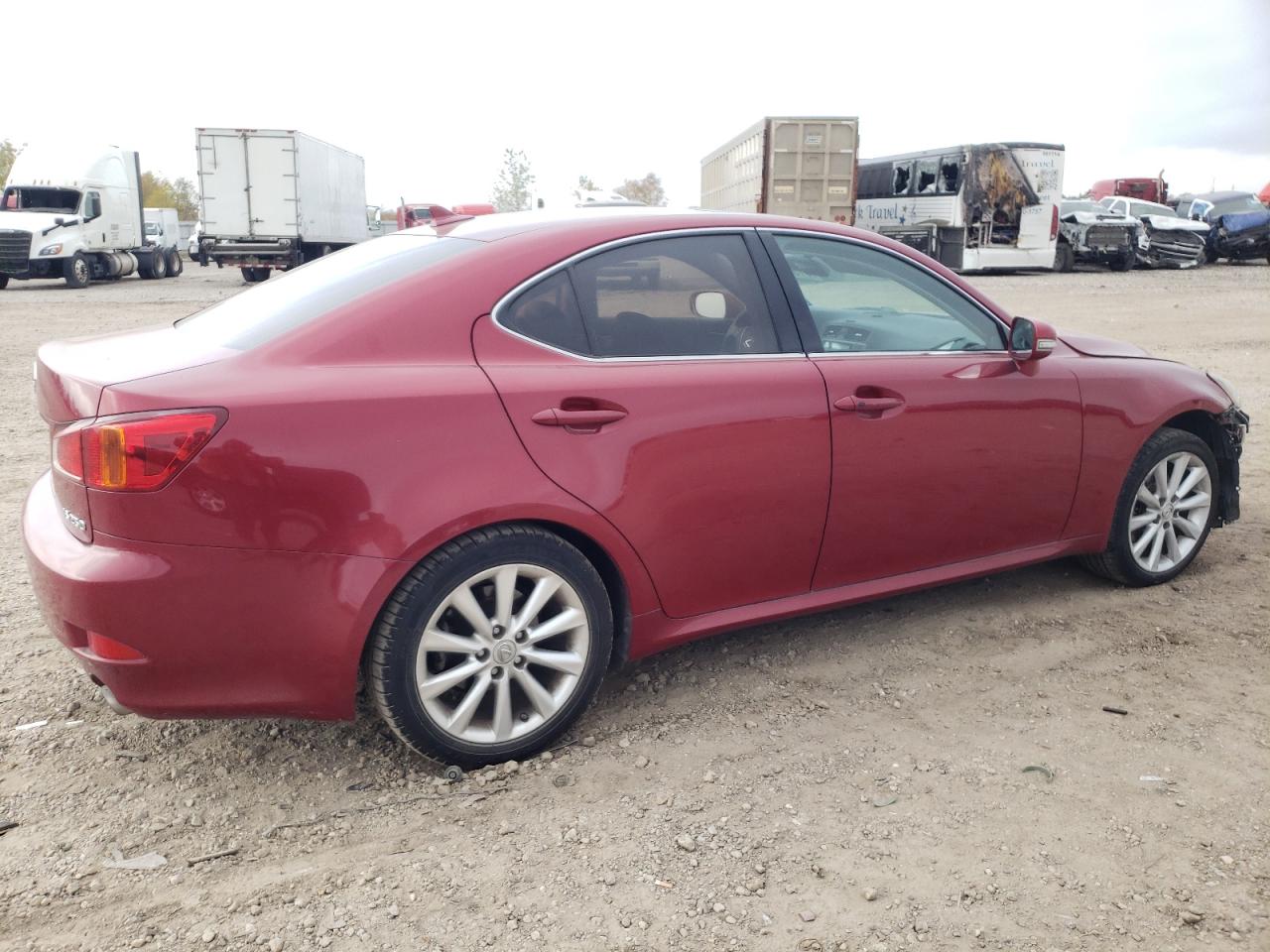 Image 3 of 2009 LEXUS IS 250 2009 with VIN JTHBK262795104829